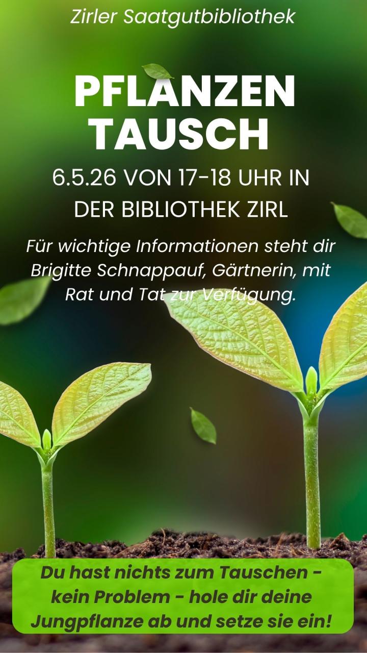 Pflanzentausch 