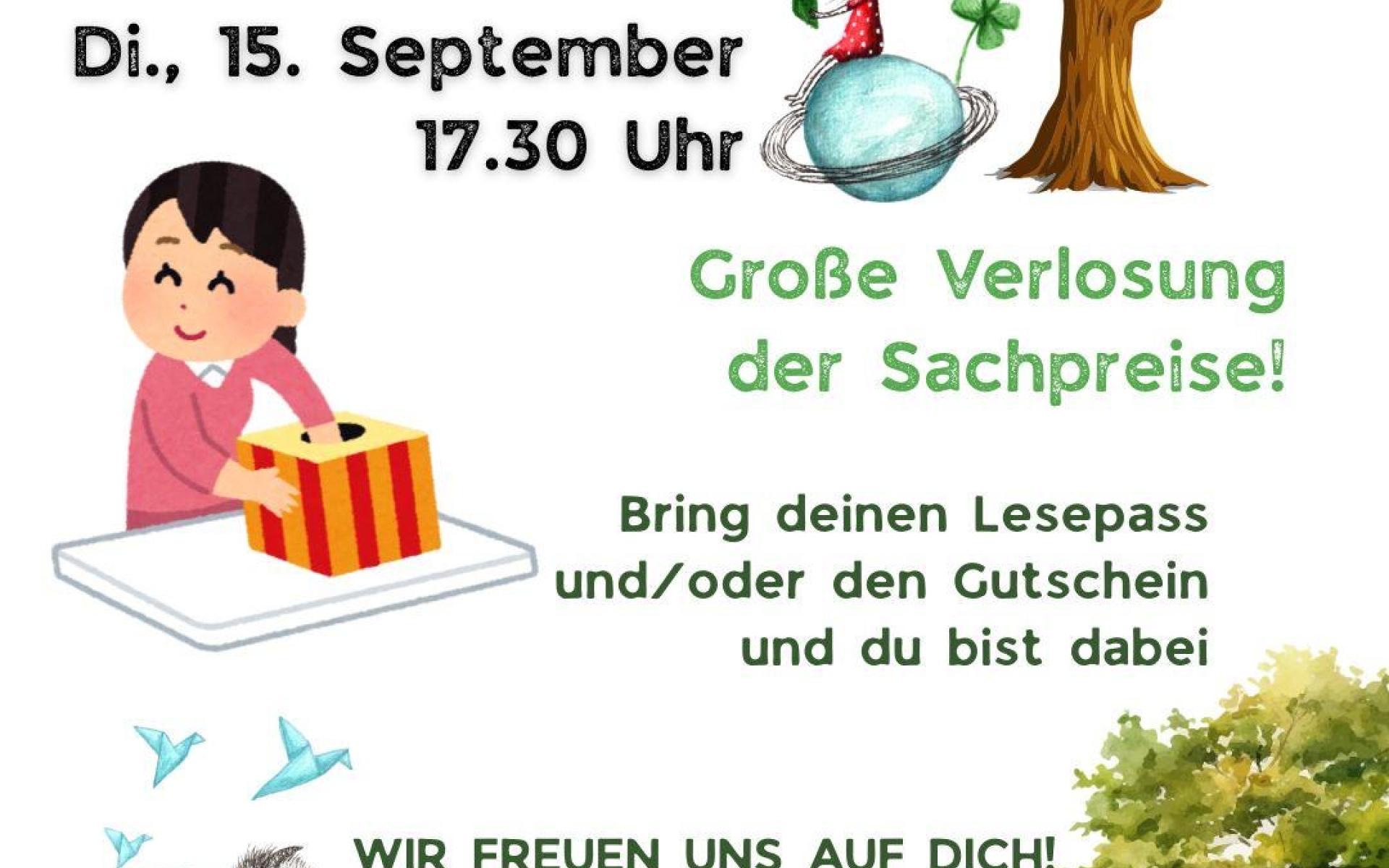 Verlosung Geschichtensommer